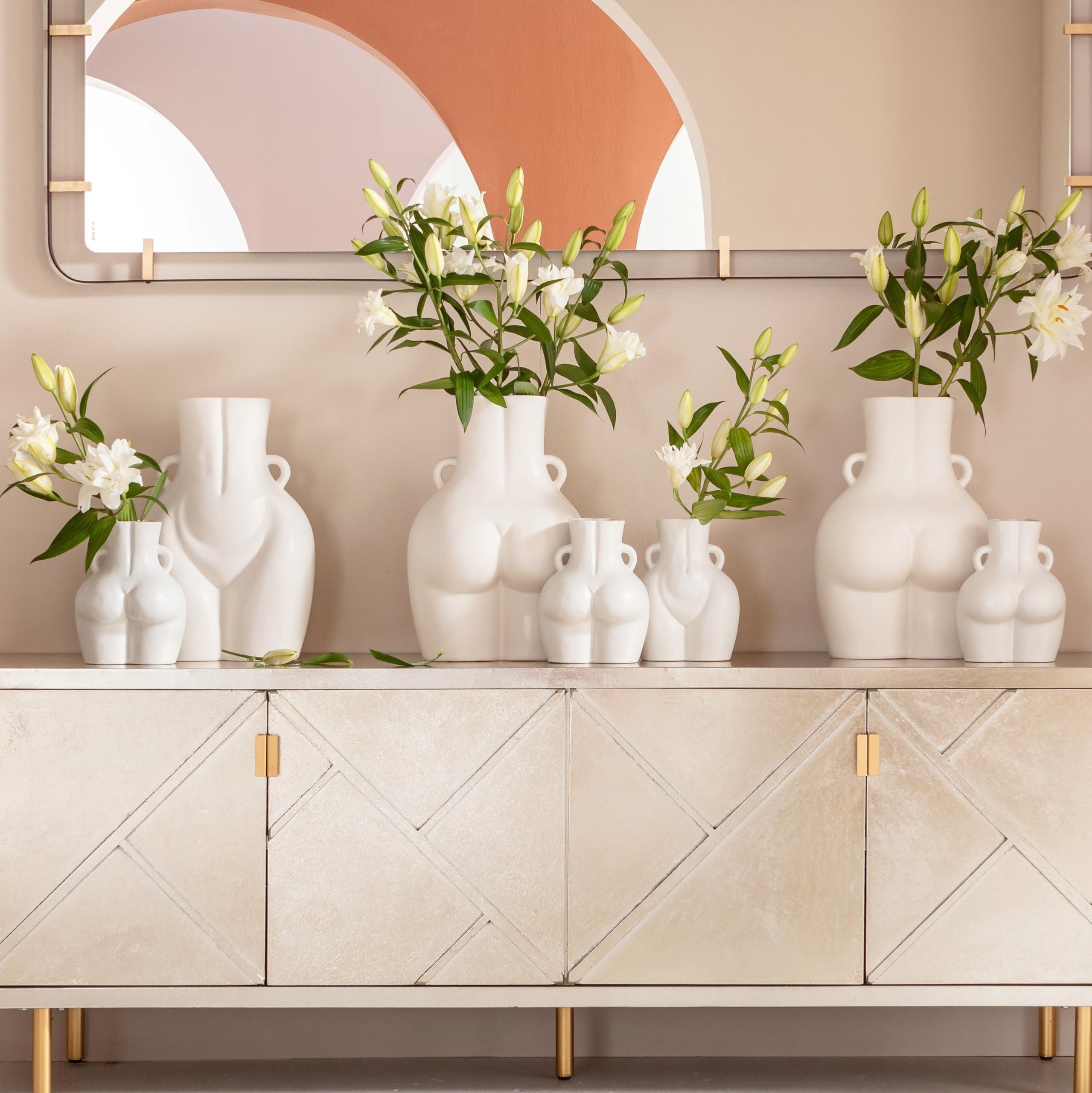 KARE DESIGN（カレ デザイン）フラワーベース Amazon.co.jp: KARE カレ 正規品 ドナ フラワーベース ホワイト 花瓶